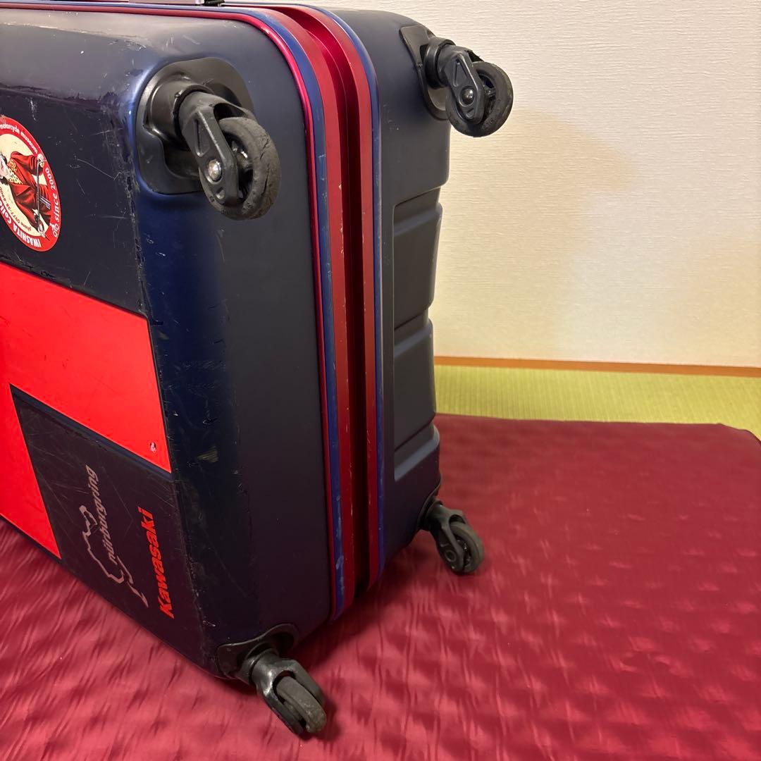 イノベーター スーツケース INV68T 90Liters ネイビーレッド