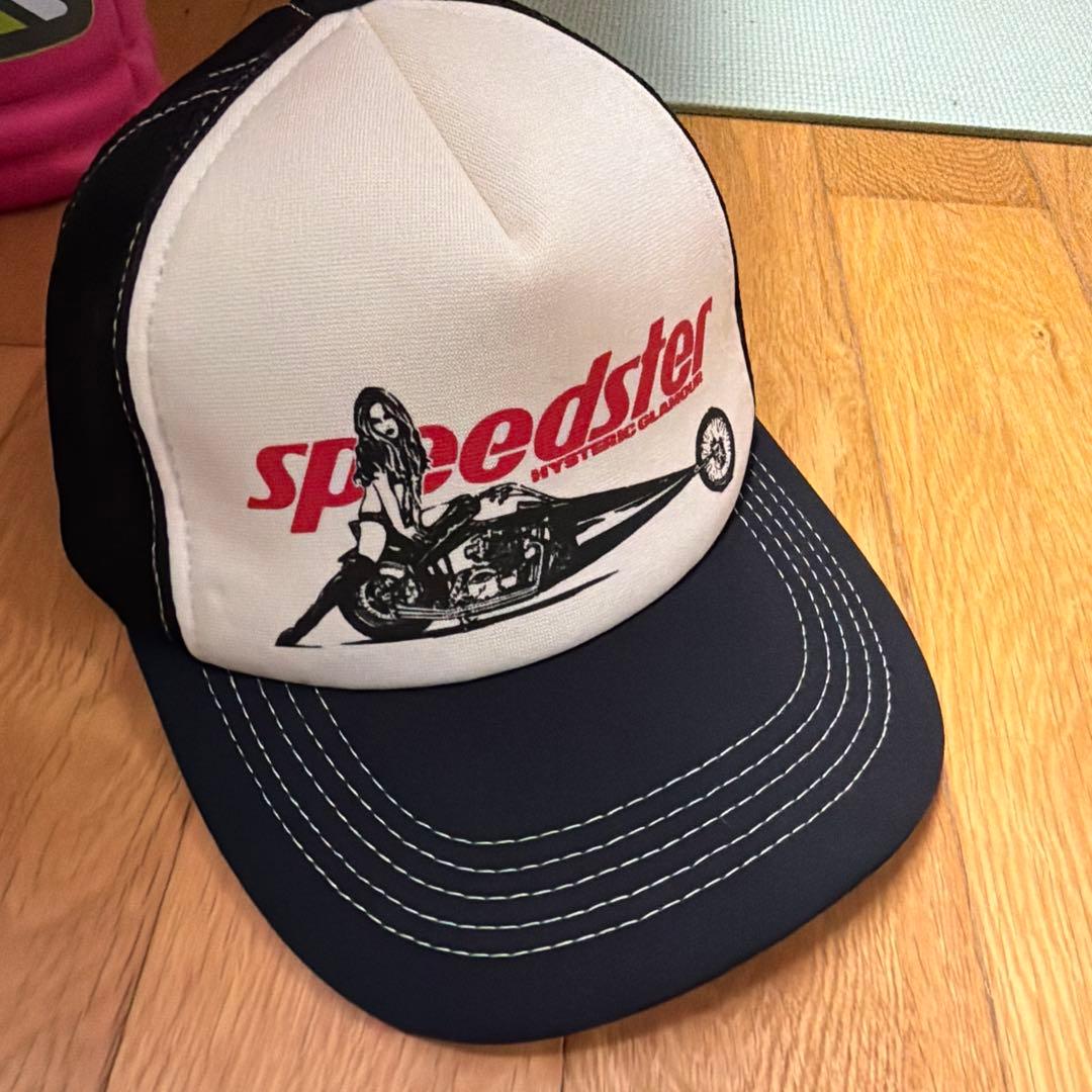 ヒステリックグラマー　 speedster トラッカーキャップ