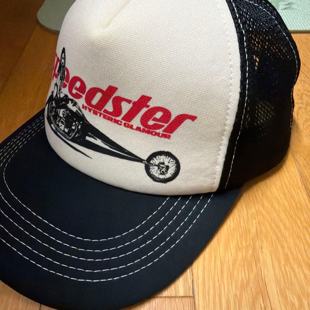 ヒステリックグラマー　 speedster トラッカーキャップ