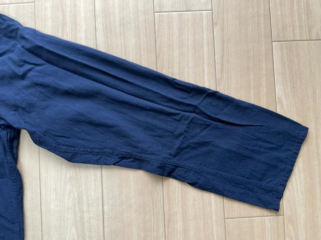 COMOLI コモリ　ベタシャンジャケット＋テーパードパンツ　ネイビー