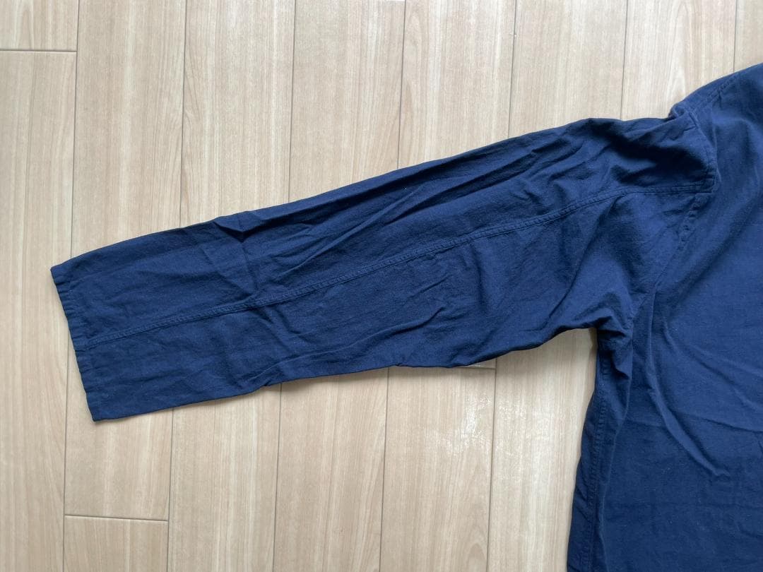COMOLI コモリ　ベタシャンジャケット＋テーパードパンツ　ネイビー