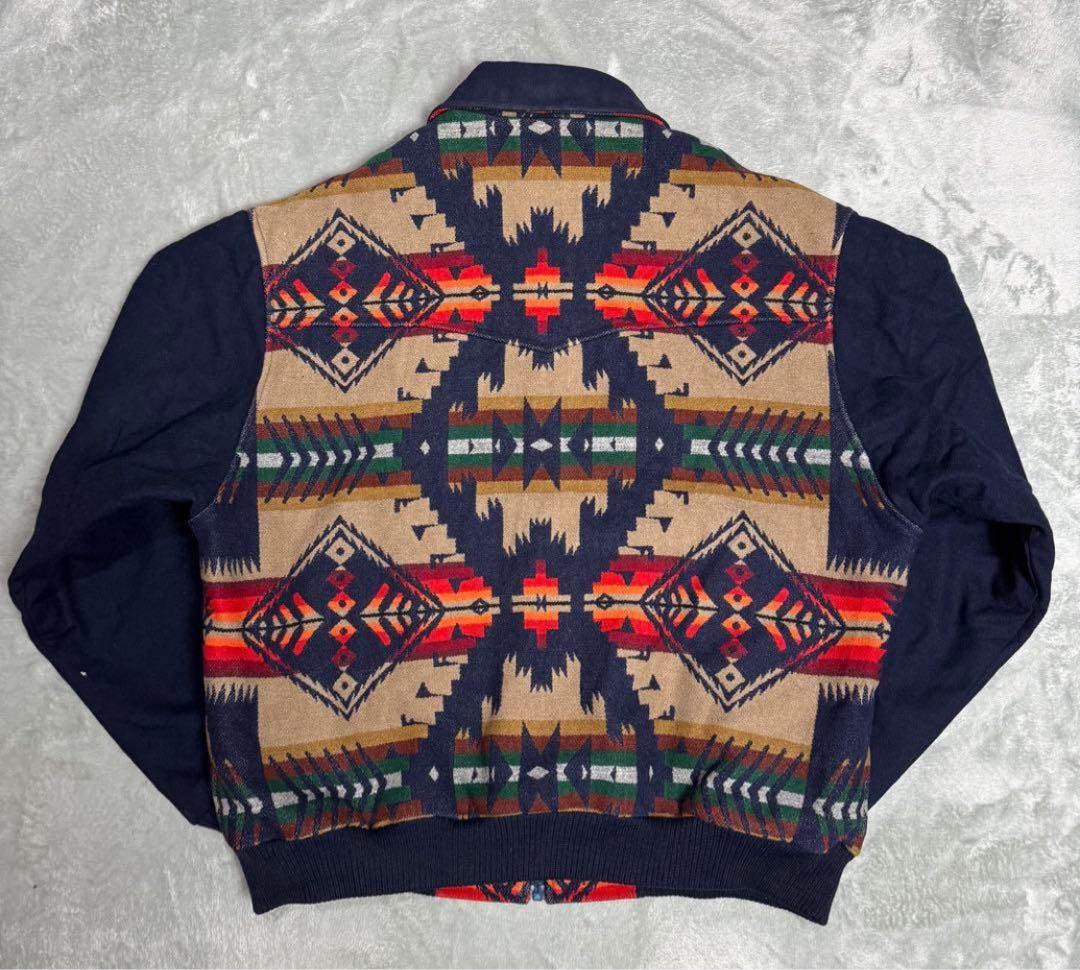 80s 90s pendleton ネイティブ柄 ウールジャケット USA製