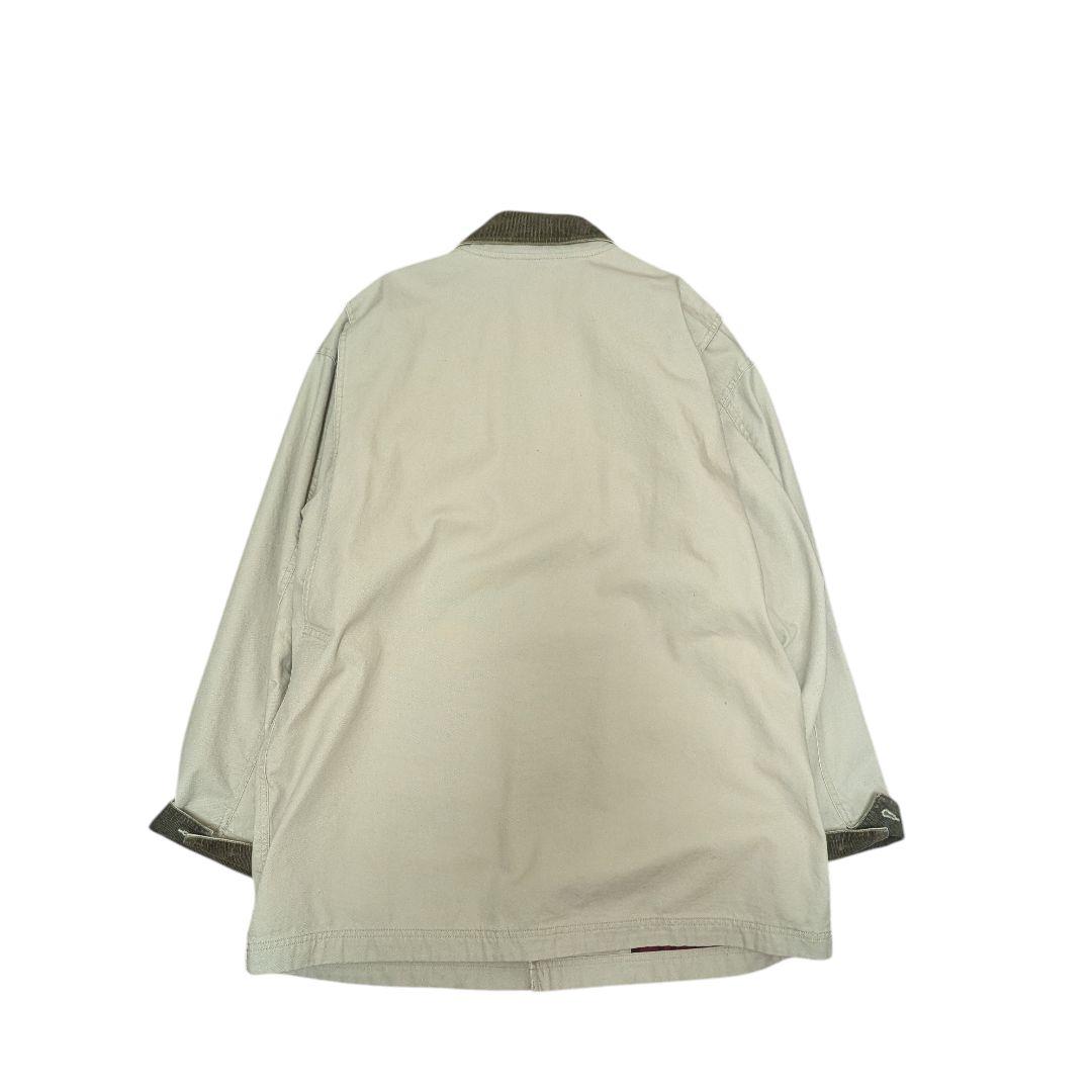 LLBean カバーオール ハンティングジャケット コーデュロイ襟 ベージュ
