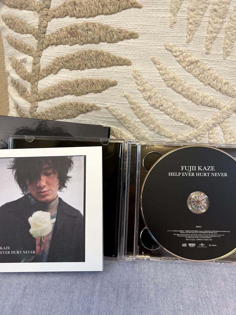 【初回盤】藤井風 HELP EVER HURT NEVER CD