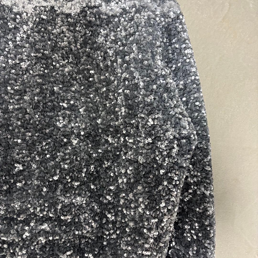 希少 ZARA 23AW LIMITED スパンコールジャケット Mサイズ