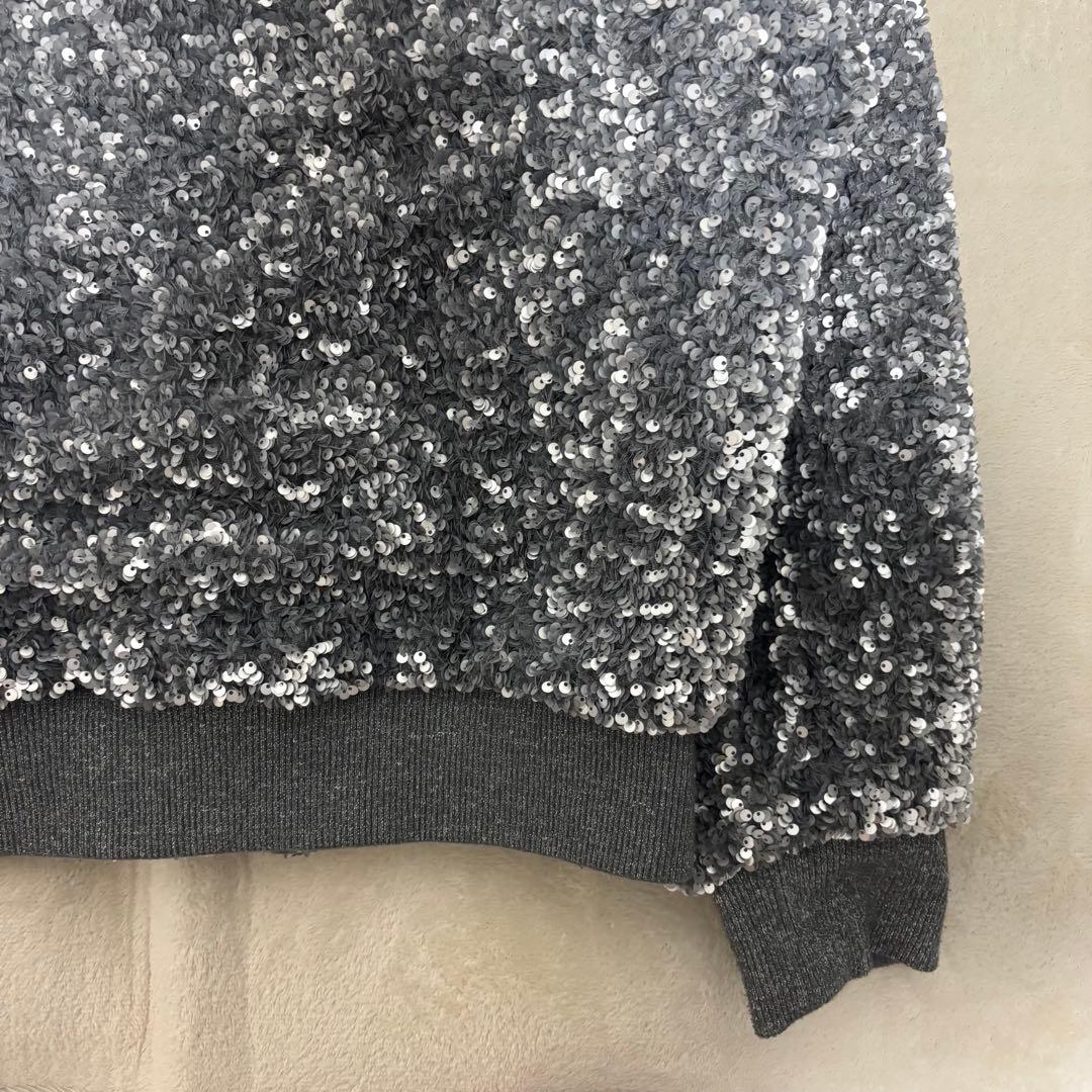 希少 ZARA 23AW LIMITED スパンコールジャケット Mサイズ