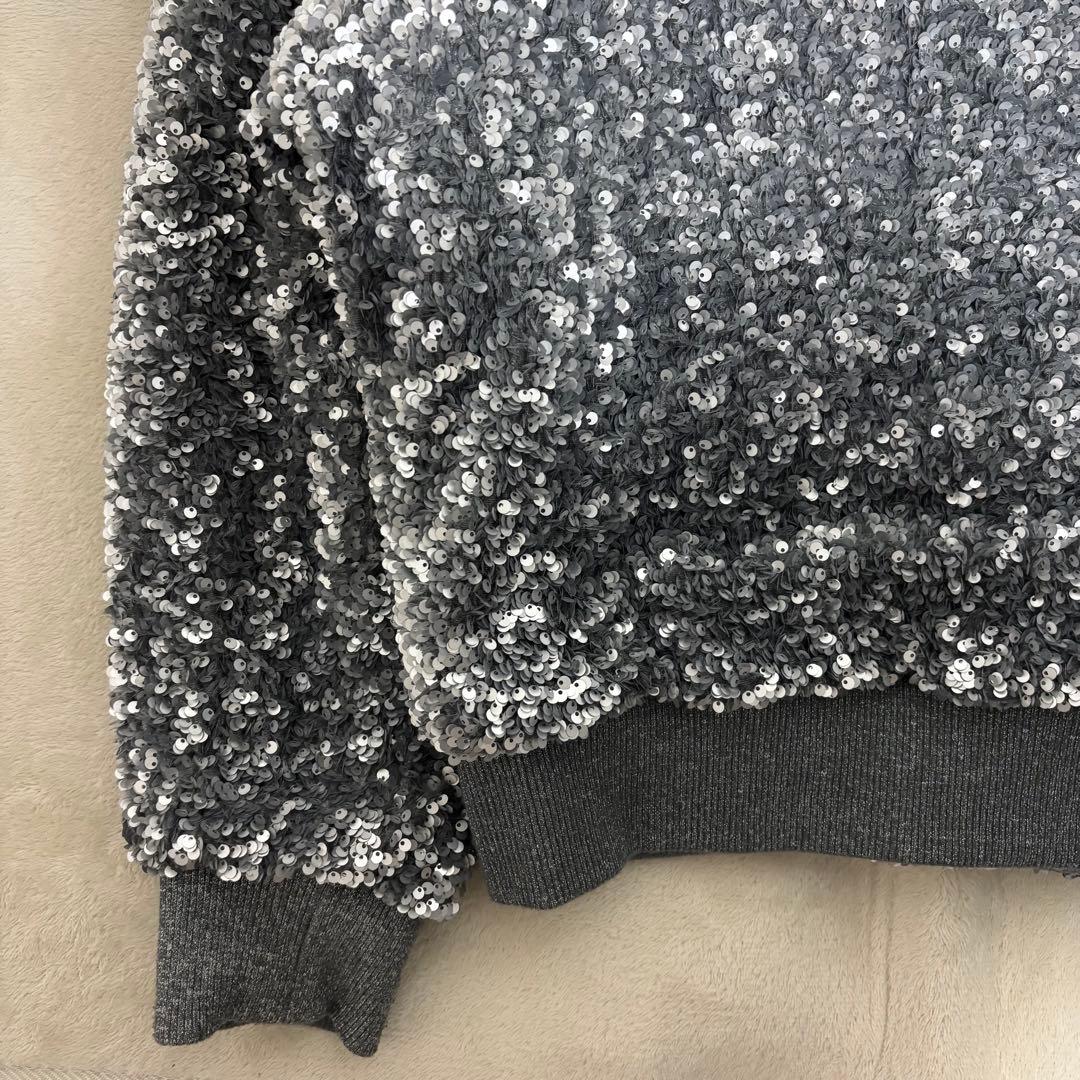 希少 ZARA 23AW LIMITED スパンコールジャケット Mサイズ