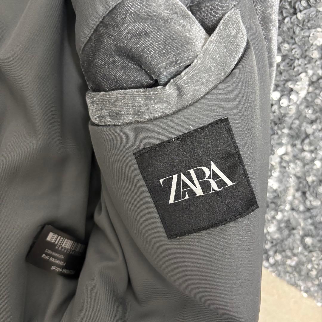 希少 ZARA 23AW LIMITED スパンコールジャケット Mサイズ