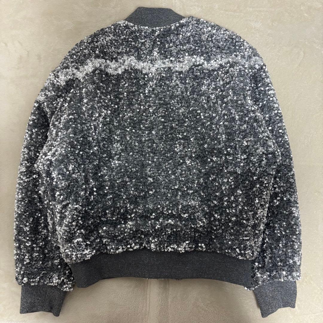 希少 ZARA 23AW LIMITED スパンコールジャケット Mサイズ