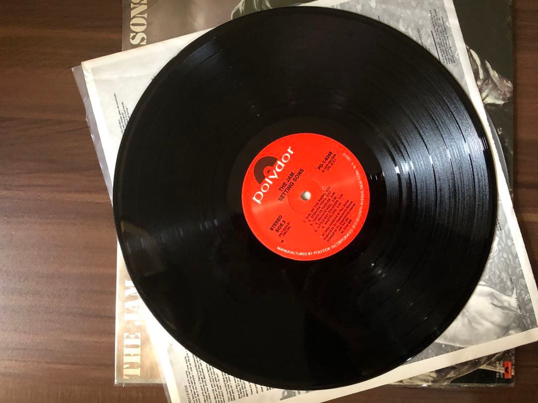 THE JAM SETTING SONS LP UK盤