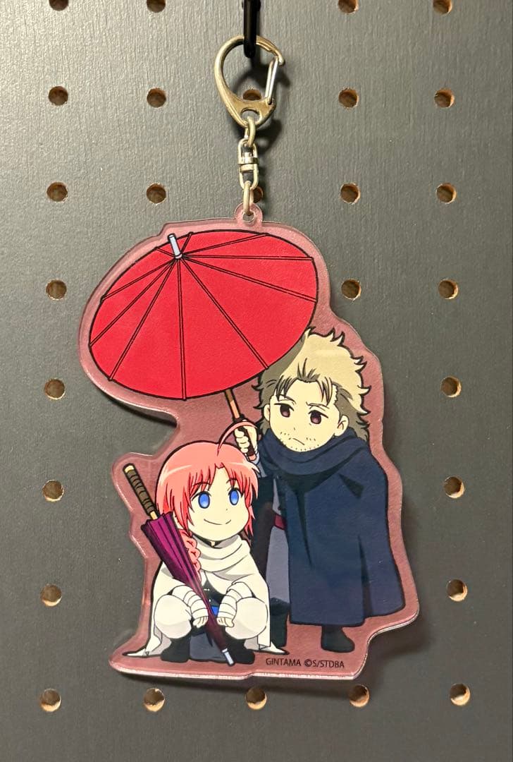 銀魂 神威 阿伏兎 アクリルキーホルダー 缶バッジ セット