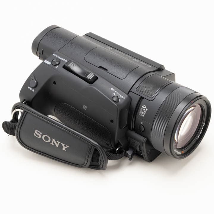 sony FDR-AX700 純正バッテリー3個　ワイドコンバーター付