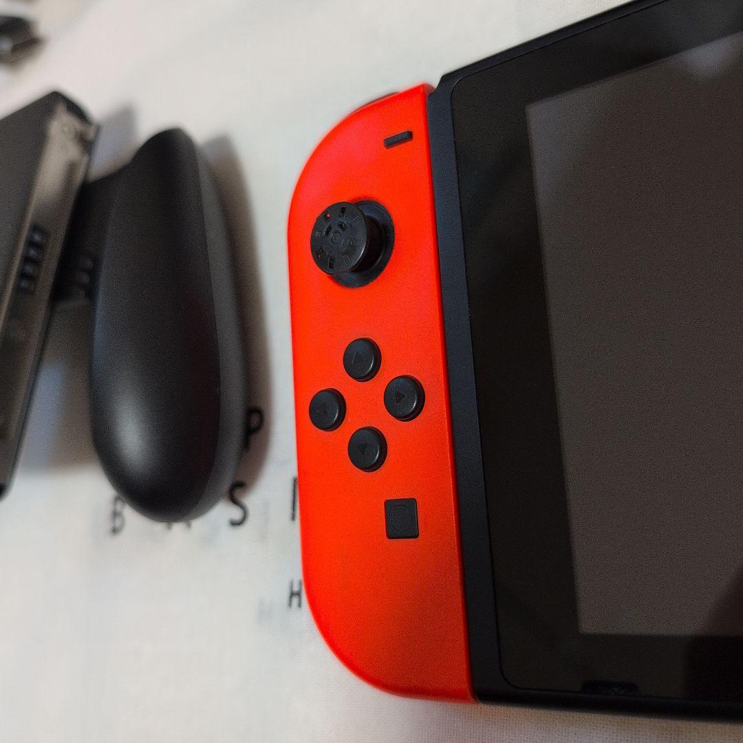 【訳あり】ジョイコン（L）難ありNintendo Switch 本体 赤
