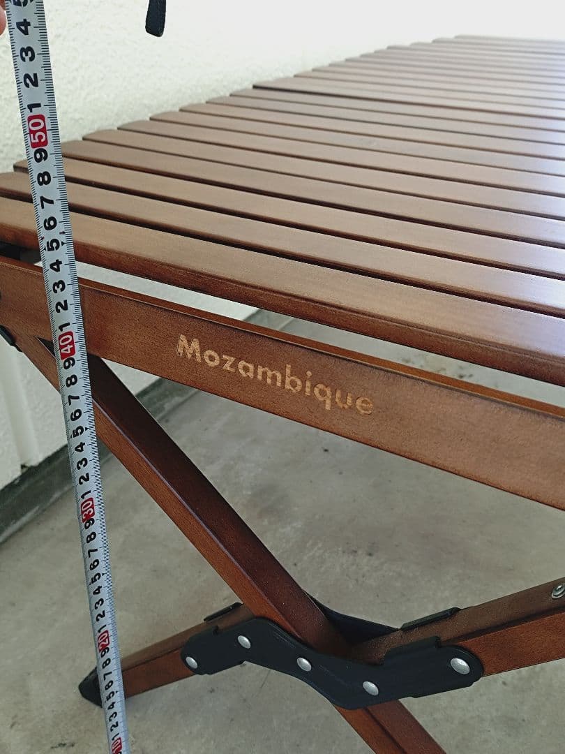 mozambiepue　折りたたみテーブル　アウトドア　キャリーバッグ付き　美品