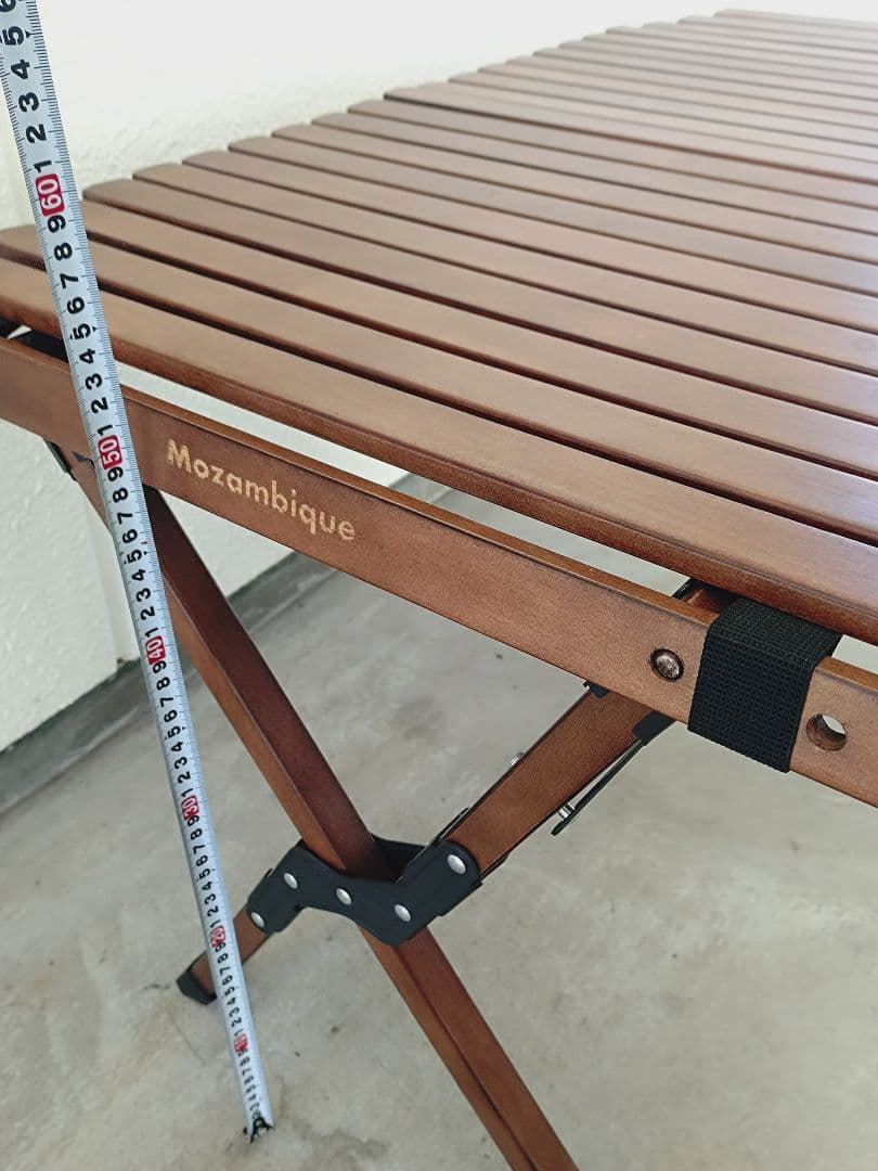 mozambiepue　折りたたみテーブル　アウトドア　キャリーバッグ付き　美品