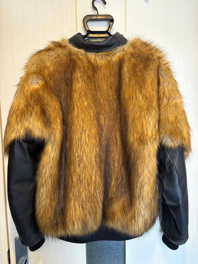S*K様 定価19.8万　TOGA VIRILIS ラムレザー ファー ブルゾン