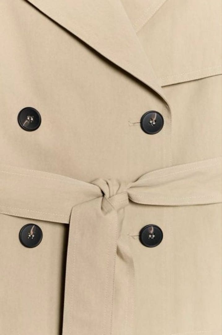 ZARA ショートトレンチコート ショルダーパッド付き S 完売品