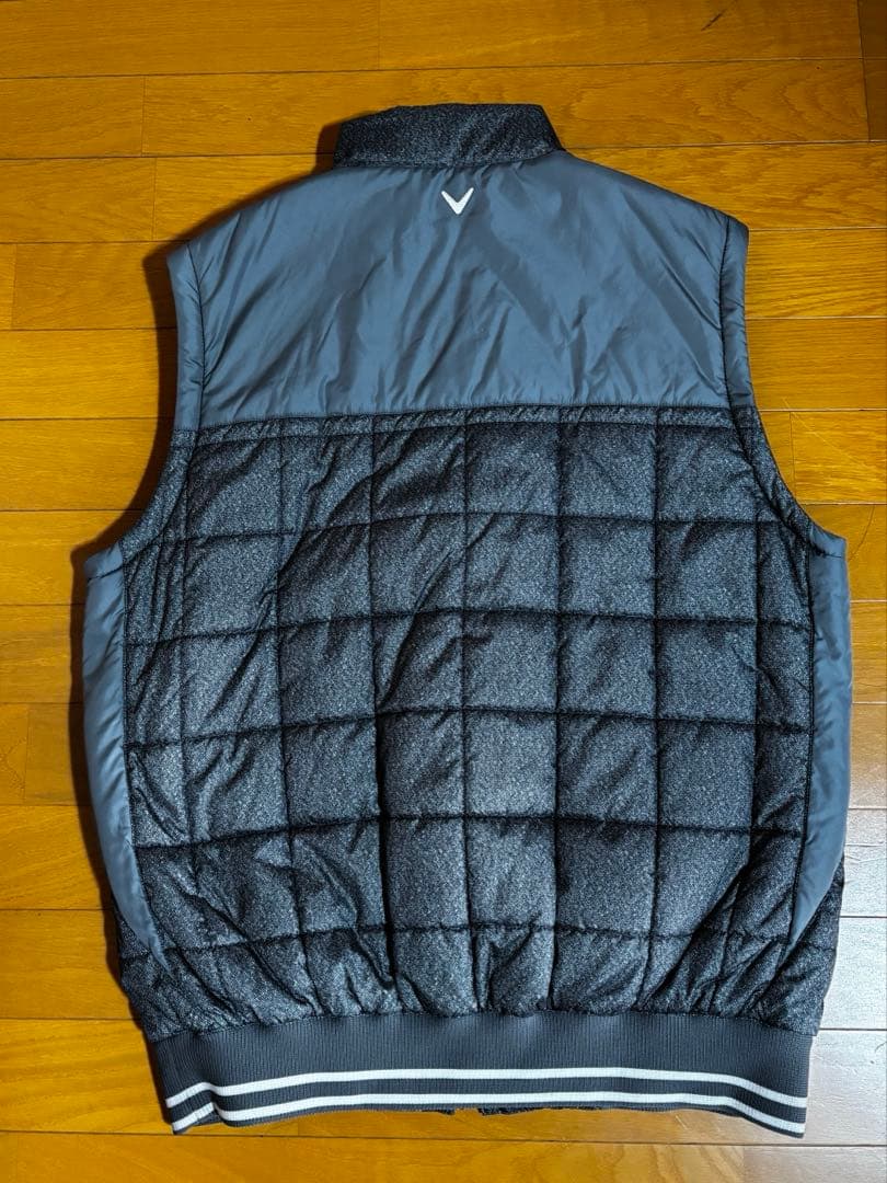 Callaway グレー ダウン　ジャケット L L 2way