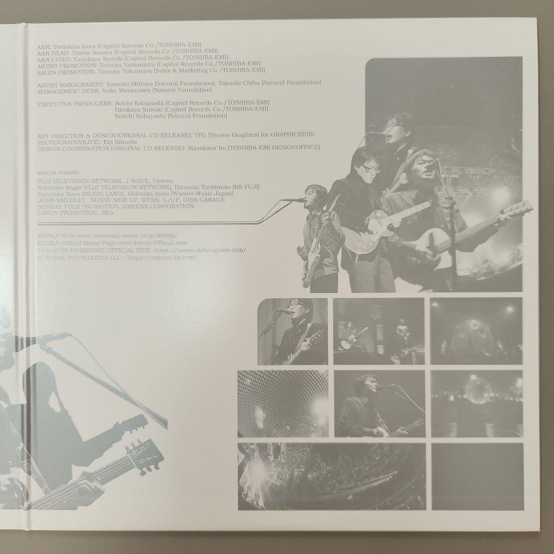 KIRINJI TOUR 2003/LIVE at BUDOKAN【LP】