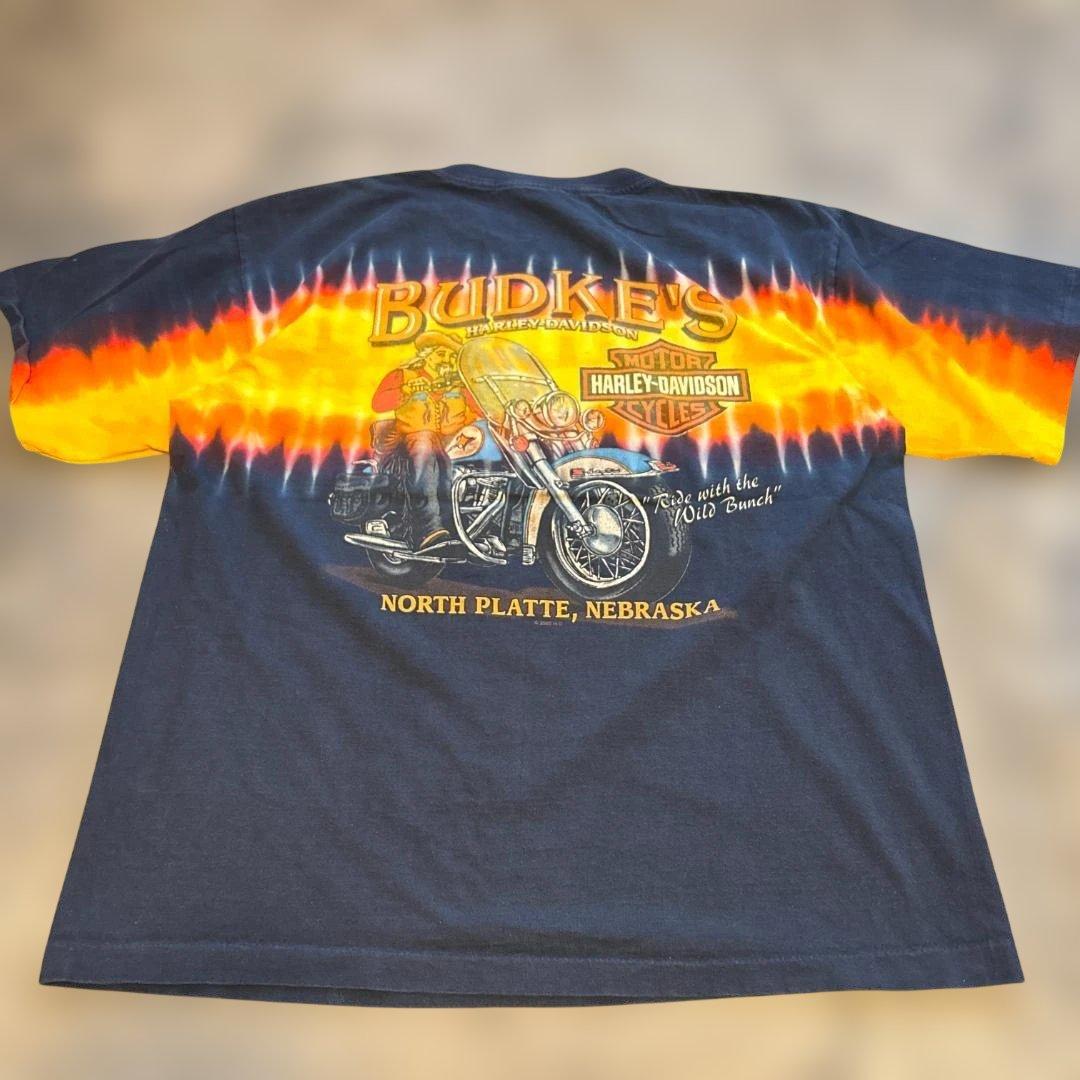HARLEY-DAVIDSO　USA製　希少！　シングルステッチTシャツ　L