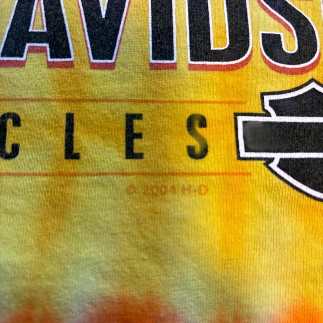 HARLEY-DAVIDSO　USA製　希少！　シングルステッチTシャツ　L