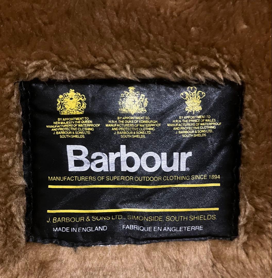 Barbour バブアー ライナー ファー ボア ベスト ジレ ブラウン
