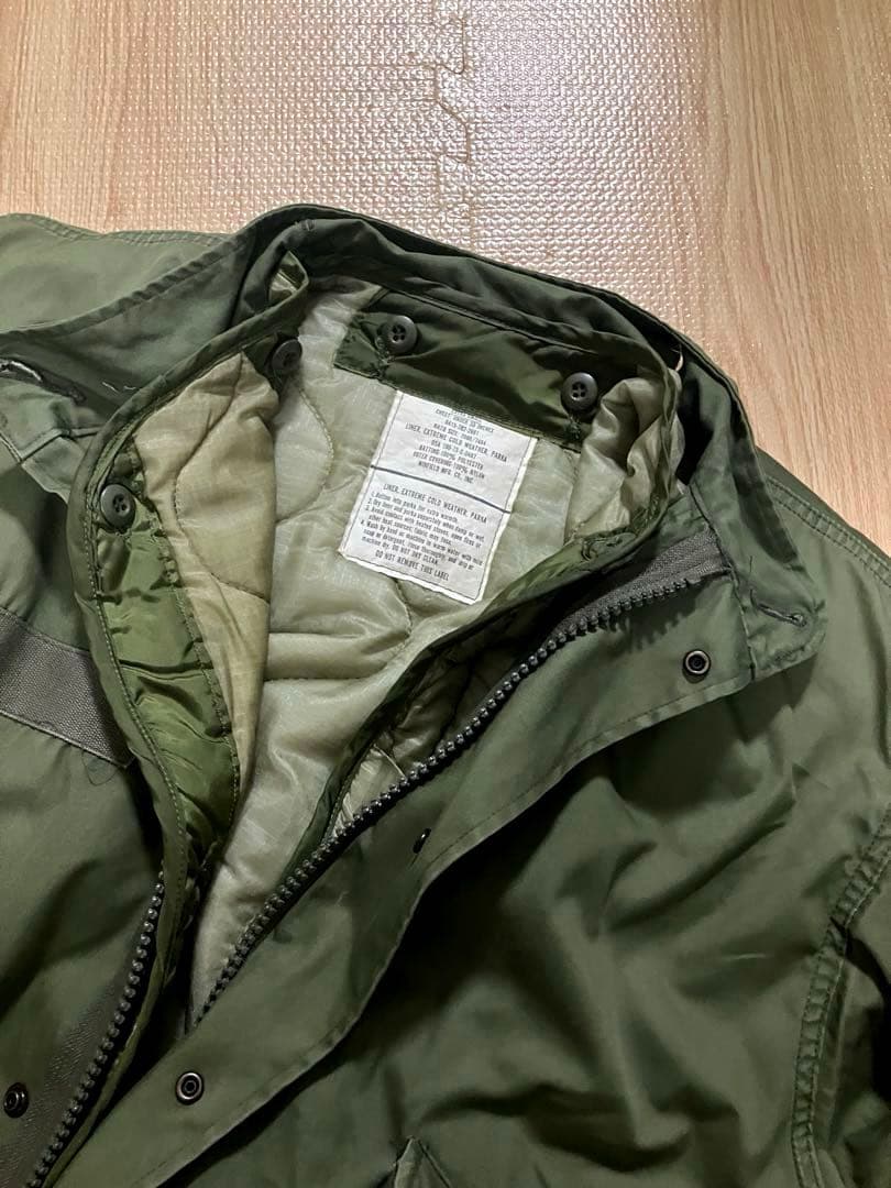US ARMY米軍Ｍ65 フィッシュテールパーカー フルセットXS 70〜80s