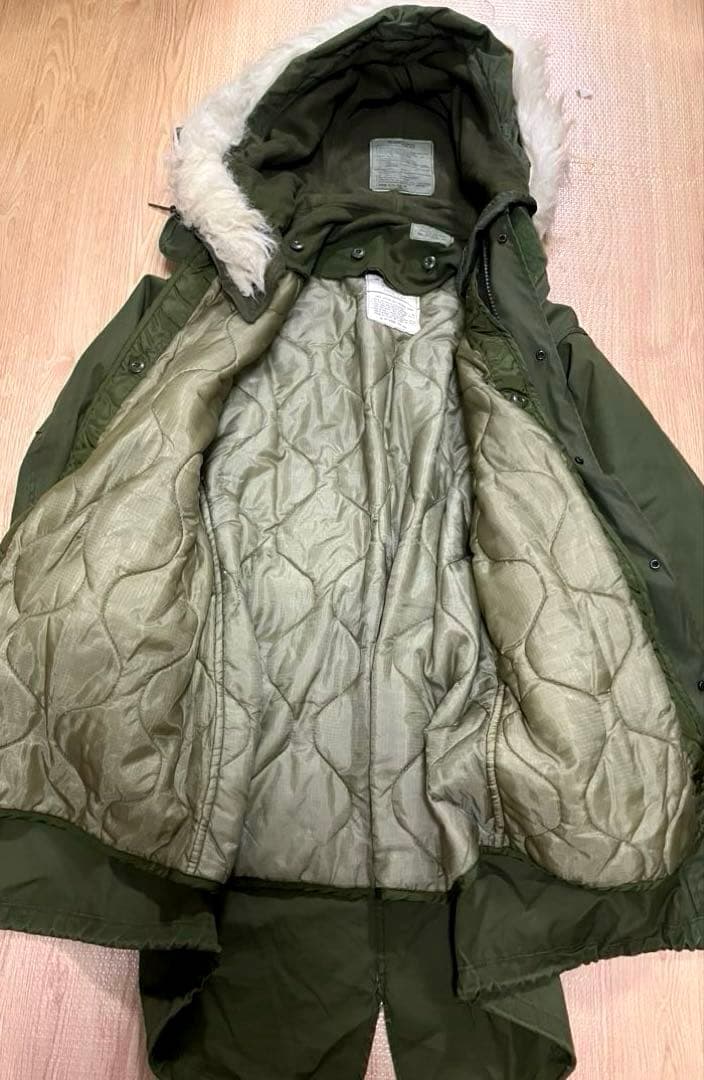 US ARMY米軍Ｍ65 フィッシュテールパーカー フルセットXS 70〜80s