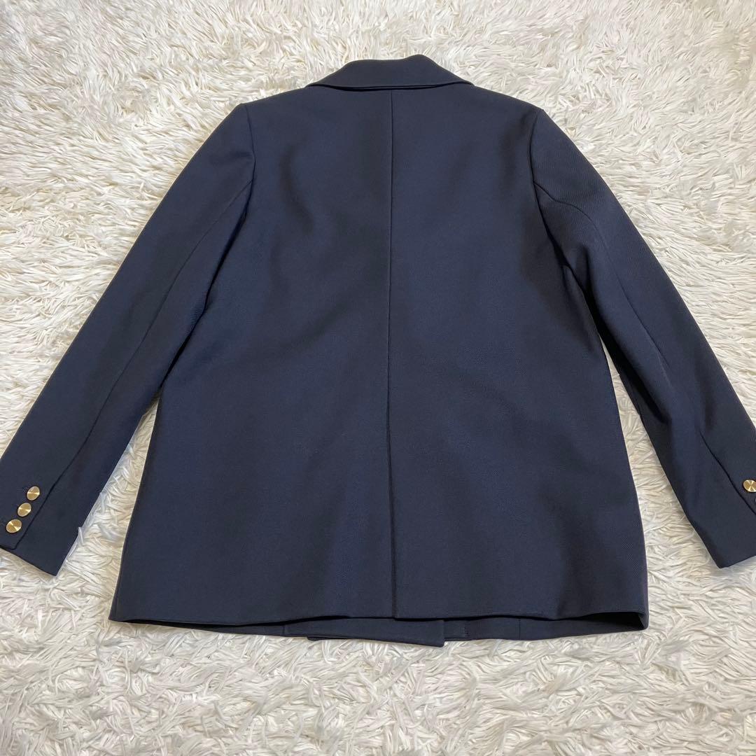 【美品】ナチュラルビューティーベーシック ダブルブレストボクシージャケット