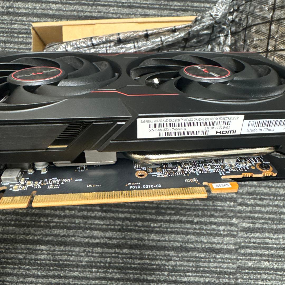 グラフィックボード・グラボ・ビデオカード SAPPHIRE PULSE RX6600 8GB