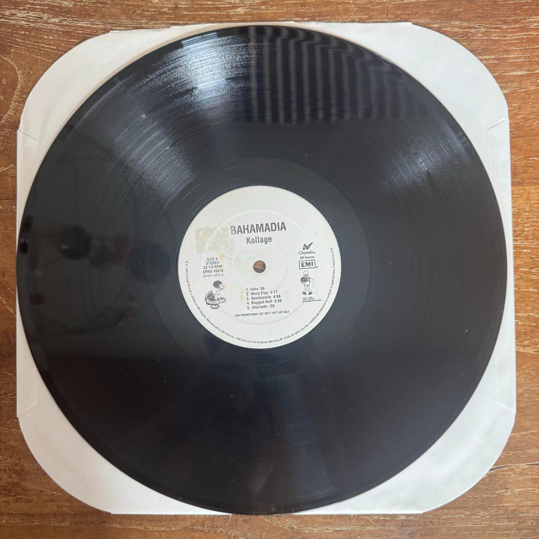 BAHAMADIA KOLLAGE レコード プロモ GANG STARR