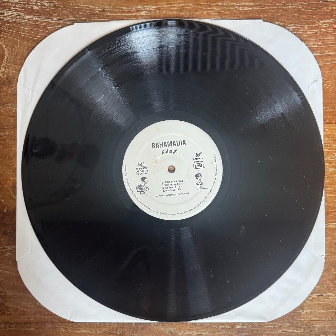 BAHAMADIA KOLLAGE レコード プロモ GANG STARR