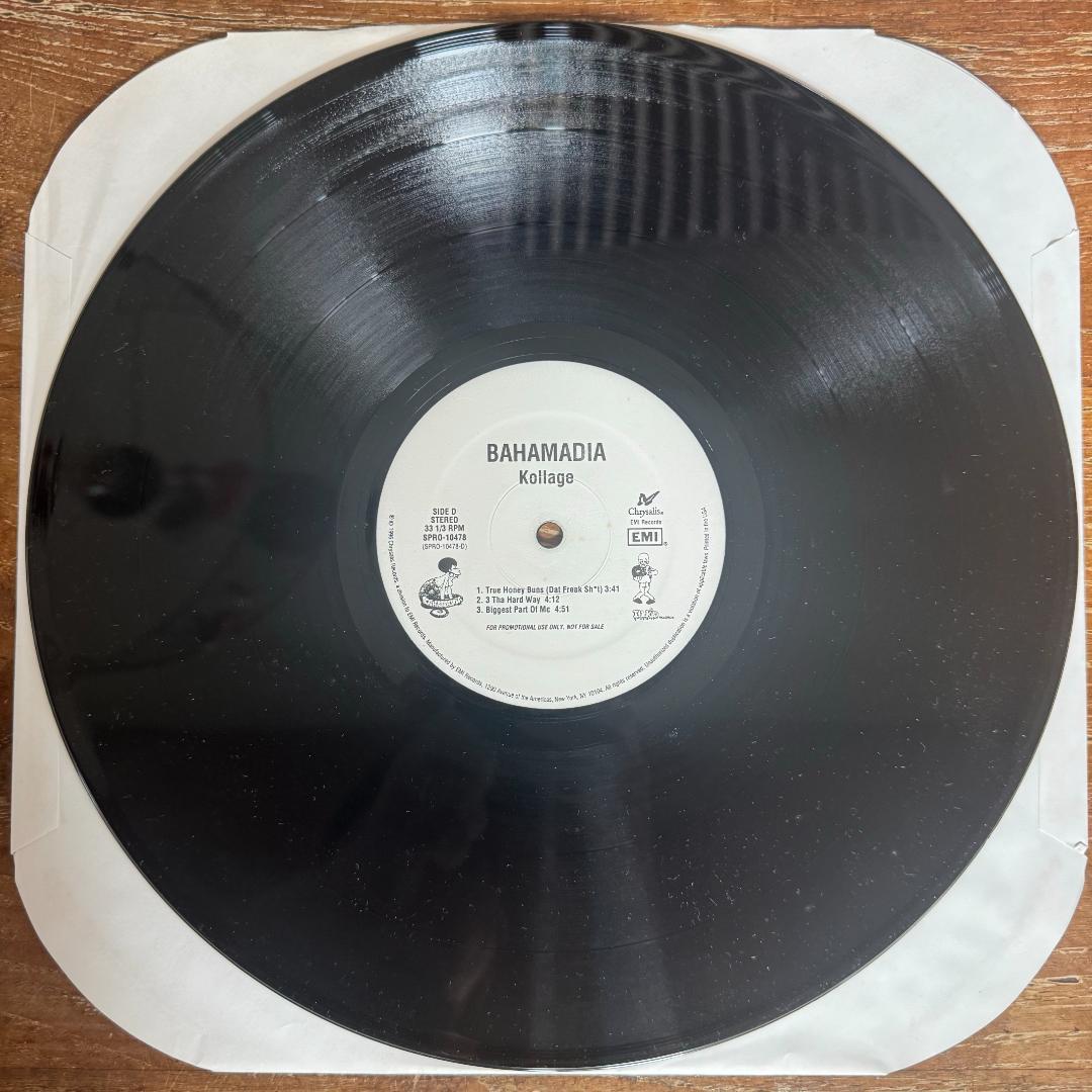 BAHAMADIA KOLLAGE レコード プロモ GANG STARR