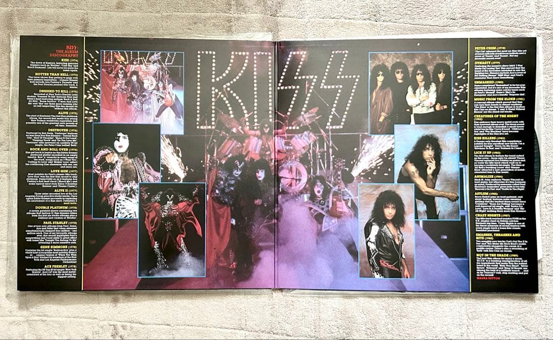 貴重KISSキッス Forever 1990年 12インチLPレコードUK限定盤