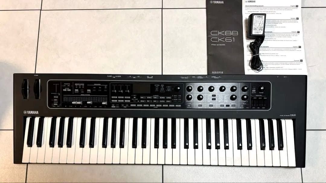 【美品】YAMAHA CK61 純正ソフトケース付き／即戦力ステージキーボード
