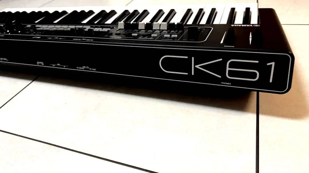 【美品】YAMAHA CK61 純正ソフトケース付き／即戦力ステージキーボード