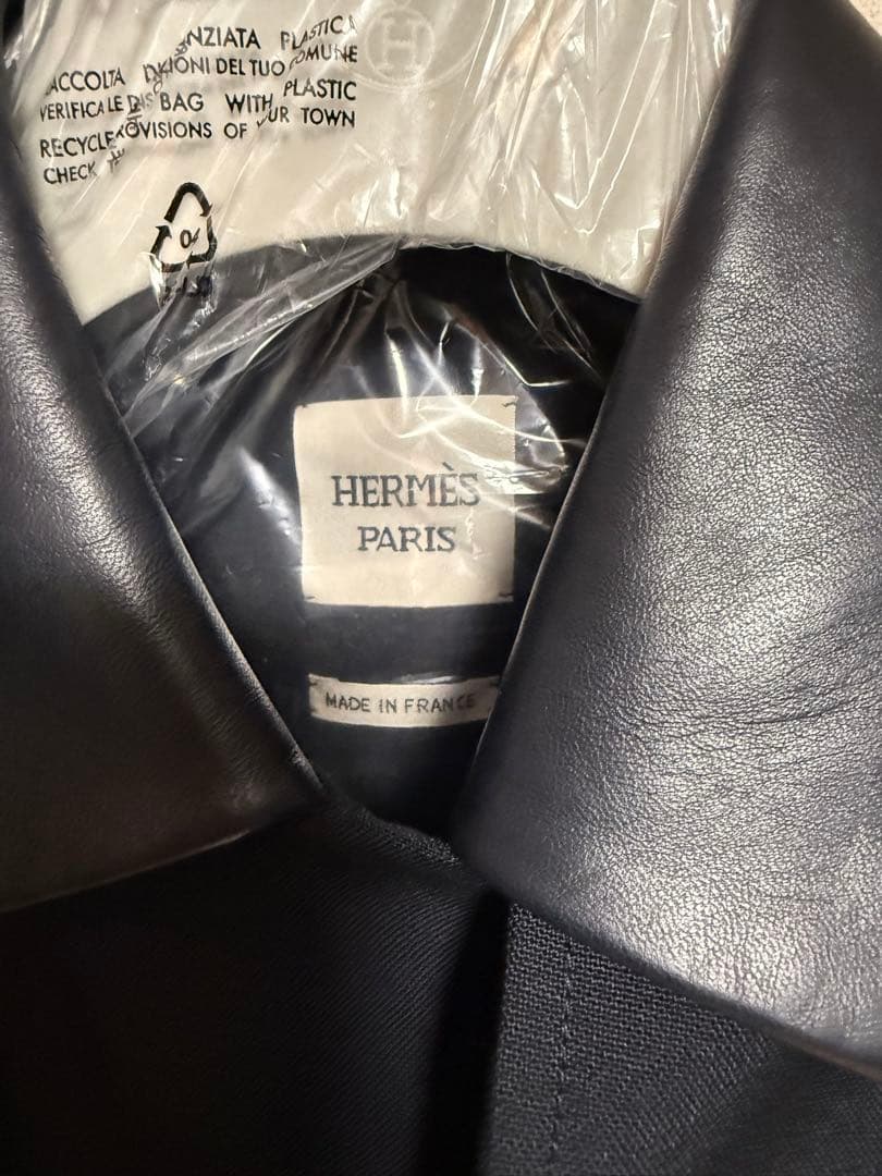 新品未使用　HERMES 26ySS トレンチコート　サイズ38 エルメス