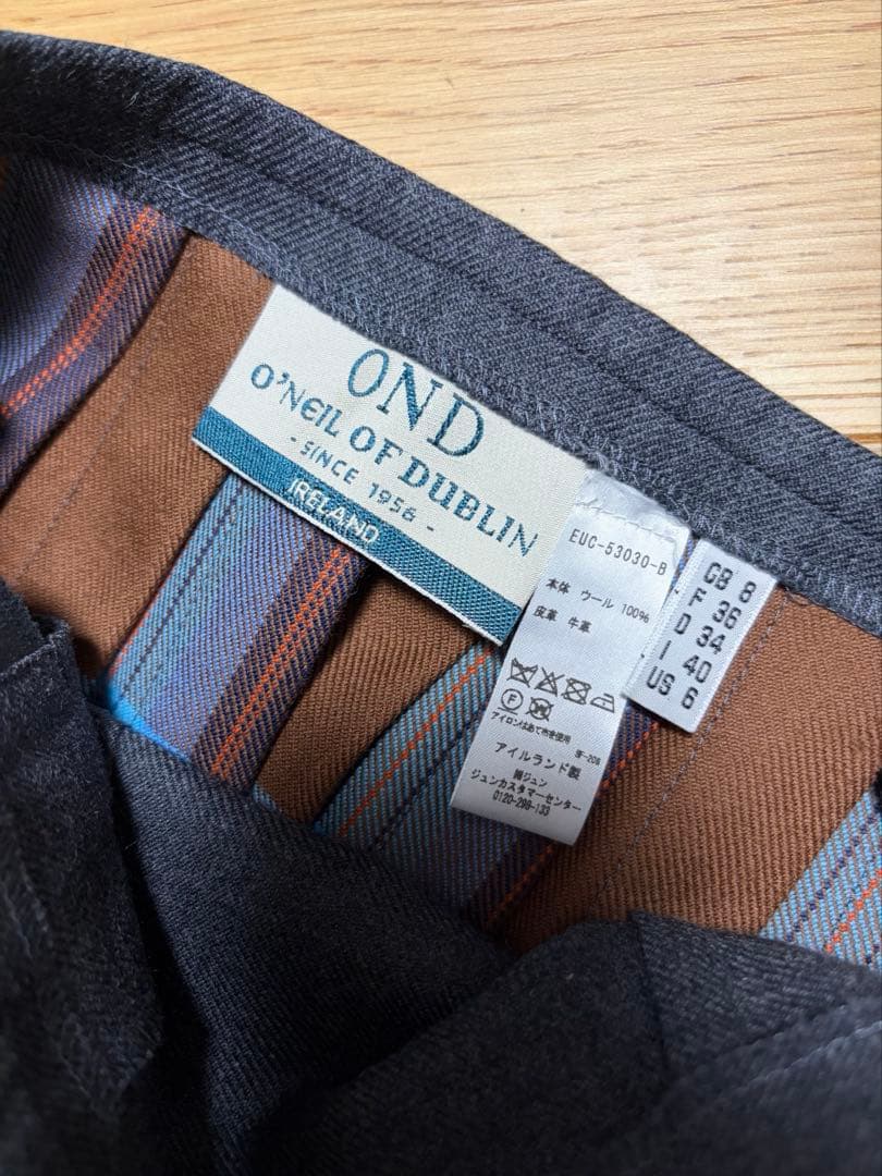 O'Neil of Dublin for ADAM ET ROPE 巻きスカート