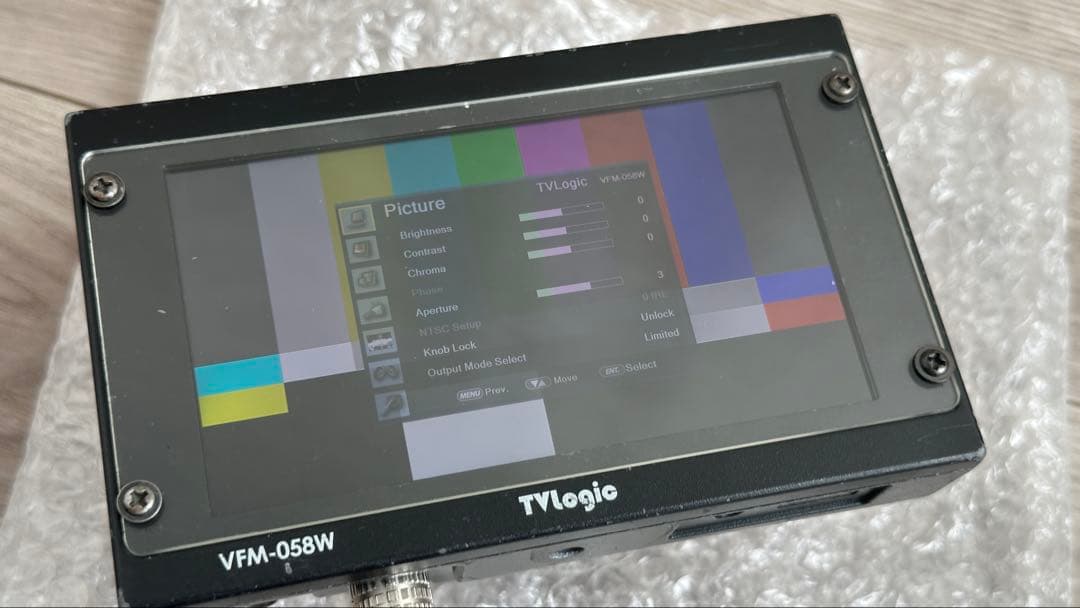 TVLogic VFM-058W5.5型フルHD対応モニター