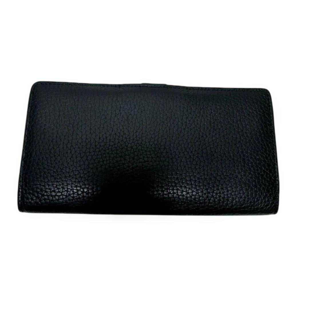 美品■ LV ルイヴィトン ヴェルティカル ウォレット 黒　財布