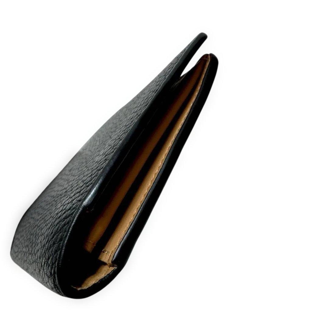 美品■ LV ルイヴィトン ヴェルティカル ウォレット 黒　財布