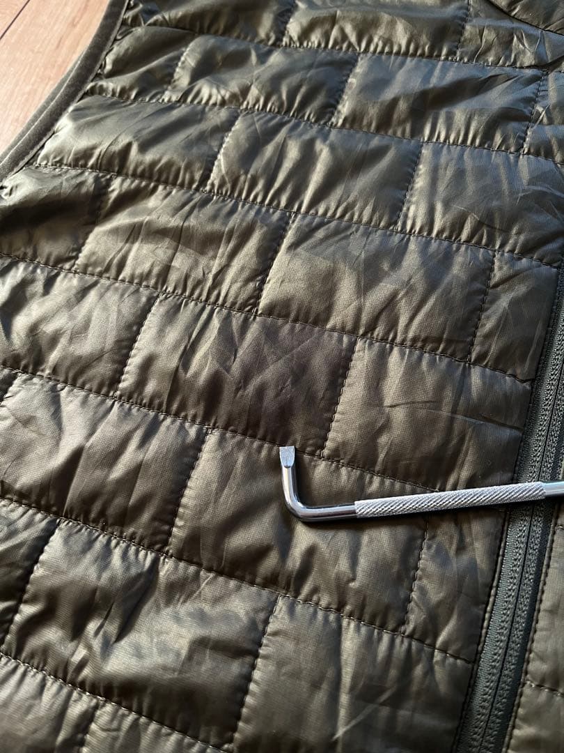 22年製 patagonia ナノパフベスト L パタゴニア nano puff
