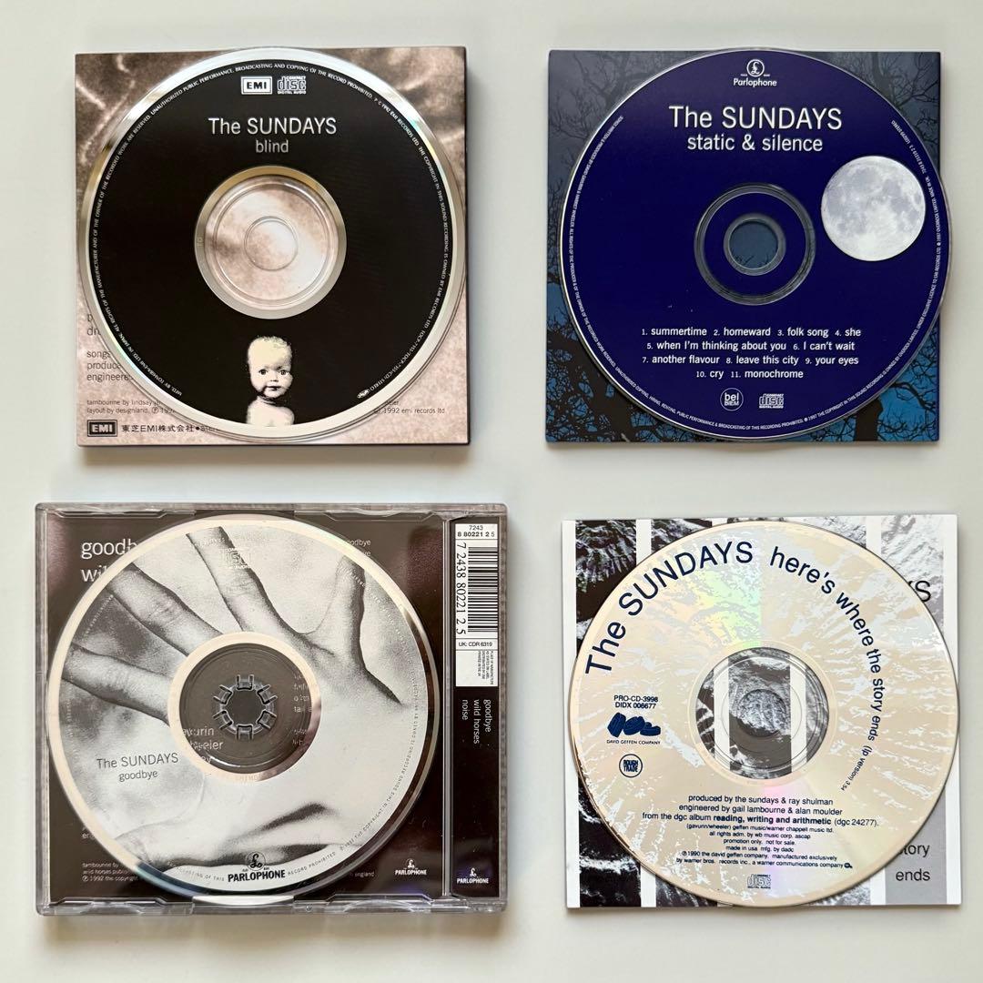 The SUNDAYS CD 4枚セット