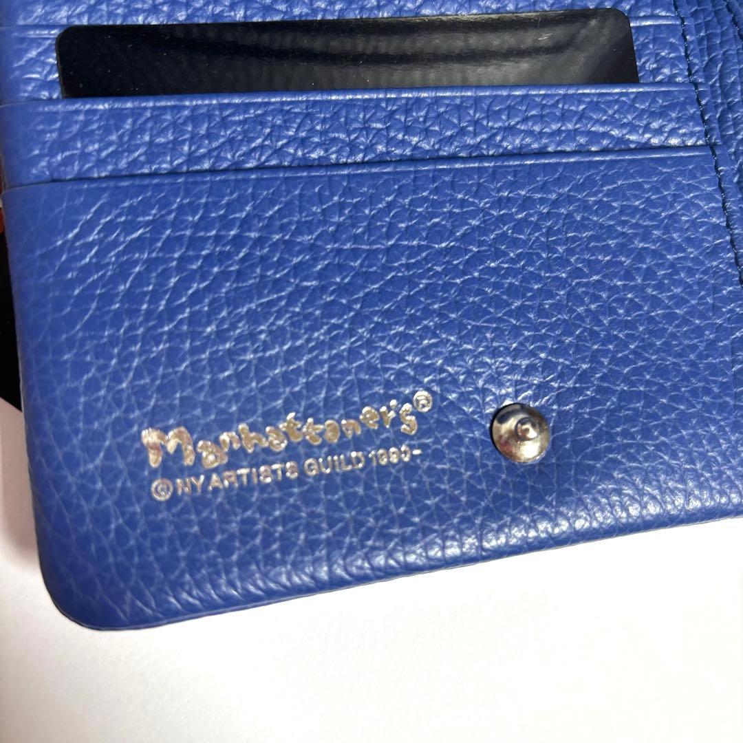 【未使用】マンハッタナーズ　二つ折り財布