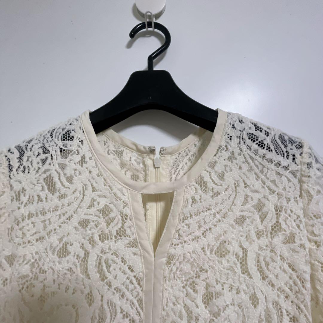 Ray Beams レイビームス　ペイズリーレースワンピース