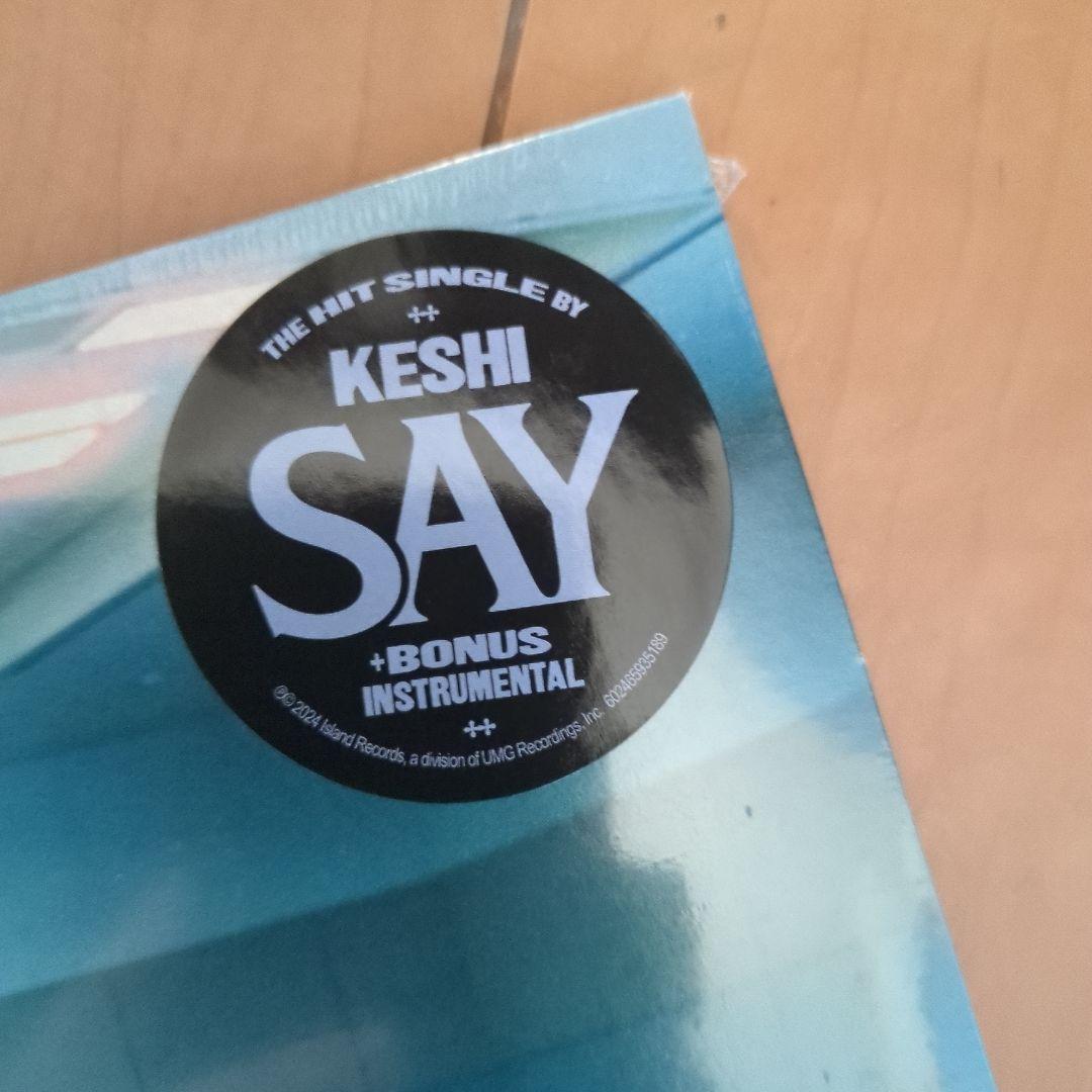 新品　未使用　KESHI SAY　7インチ レコード