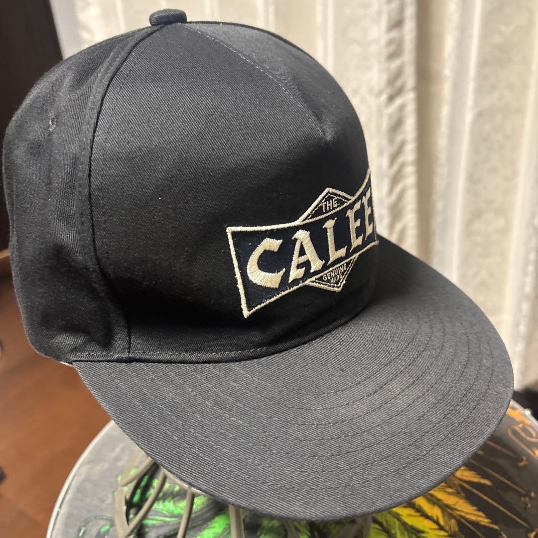 希少　CALEE（キャリー）　ワッペン　スナップバックキャップ　ブラック
