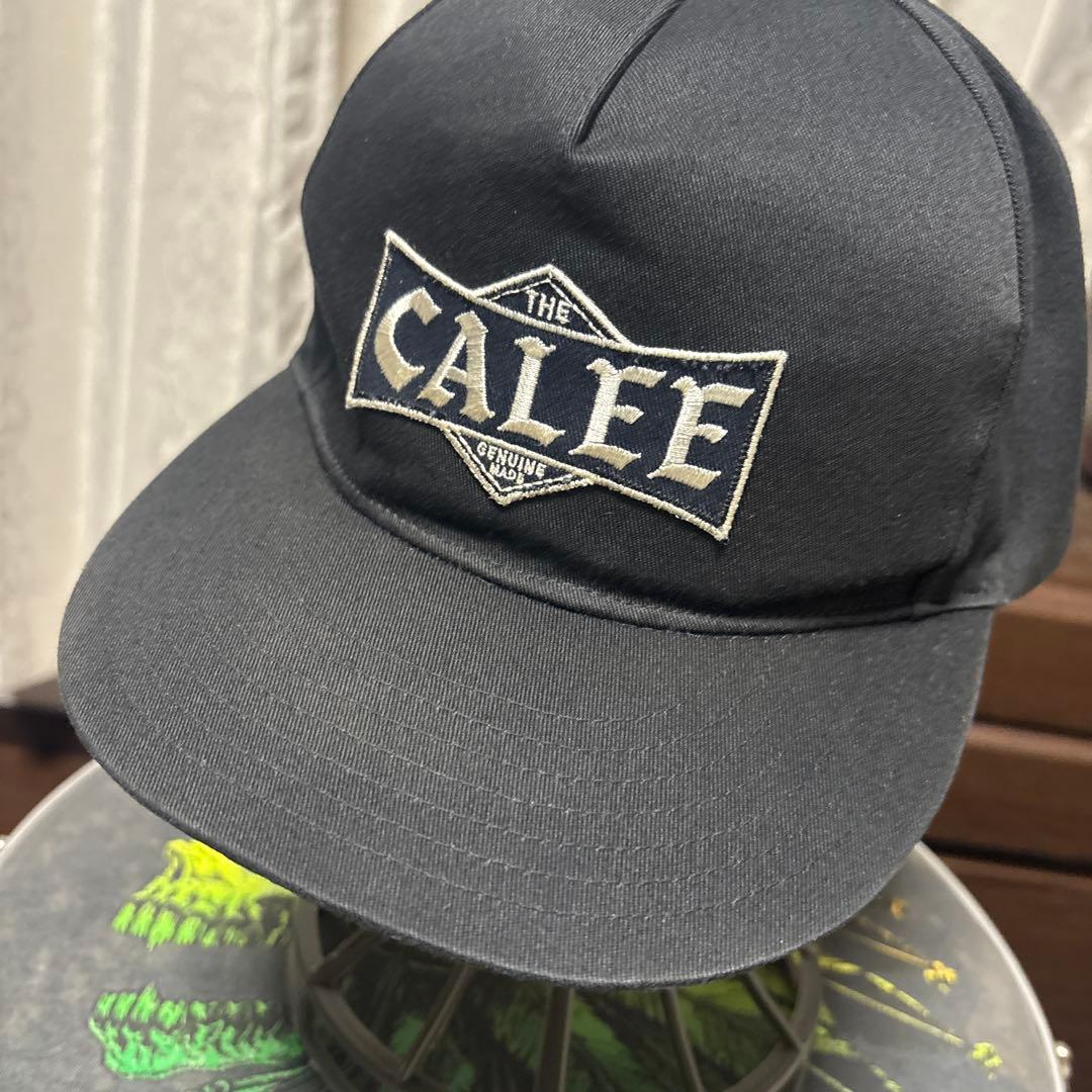 希少　CALEE（キャリー）　ワッペン　スナップバックキャップ　ブラック