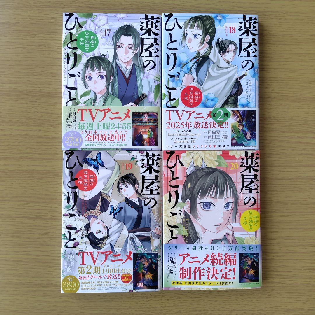 薬屋のひとりごと 1〜21巻セット