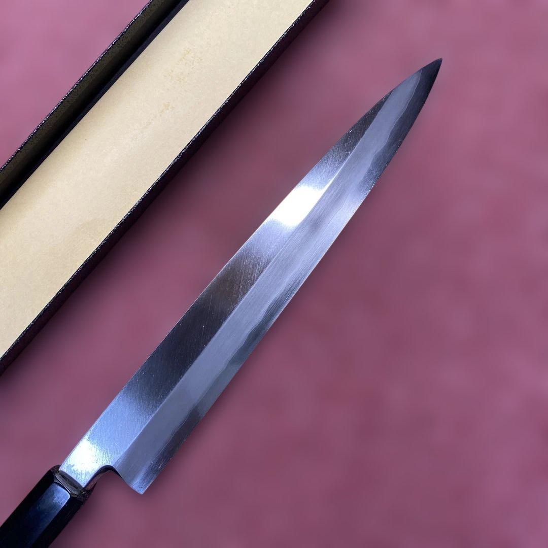 銀三　柳刃包丁　240㎜ 8寸